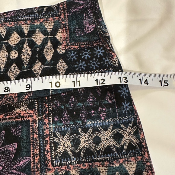 Anthropologie Daily Practice High Rise Abstract Patchwork Print Leggings S, NWOT - Picture 7 of 9